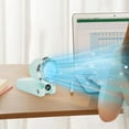 thumbnail image 5 of Up to 65% off Portable Handheld Fan, Portable USB Rechargeable Turbo Hand And NeckFan And Foldable Design, 5 of 7