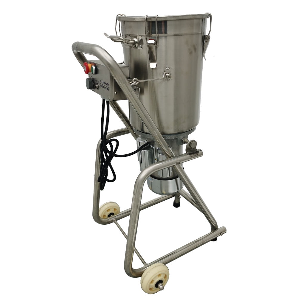 Techtongda 32L Commercial Meat Vegetable Prep Food Chopper Processor Fruit and Vegetable Shredder Stainless Steel