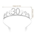 thumbnail image 2 of LOLIPPYY Rhinestone Birthday Alloy Hair Accessory for Elegant Party, Wedding, and Special Occasion Decoration, 2 of 7