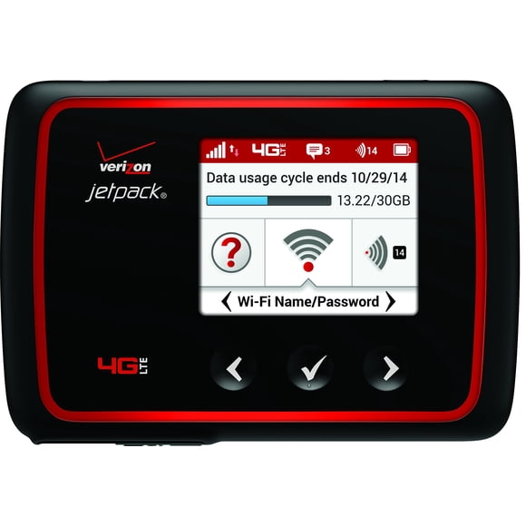 Hotspot móvil Verizon MiFi 6620L Jetpack 4G LTE Wi-Fi