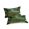 thumbnail image 2 of Home Bedclothes Frog Pattern Bedspreads Comforter Cover Pillowcase Teen Adult Hot Sale Bedding Set, 2 of 6
