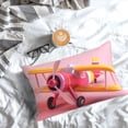thumbnail image 5 of Pofeuu Colorful Cartoon Biplane Print Polyester Microfiber Plush Pillowcases, Super Soft and Cozy Pillow Case Covers with Envelop Closure（Pillow core not included）-14"x20", 5 of 6