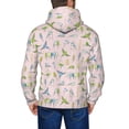thumbnail image 5 of Zip Up Hoodies for Men - Cartoon Cute Parrots Long Sleeve Comfrt Men'S Fashion Hoodies & Sweatshirts, Jackets for Men Hoodies Pullover Clothing Clothes with Pouch, 5 of 5