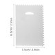 thumbnail image 2 of FUTUREORYY 8Ud Icing Smoother Scrapers Herramienta Plateada Para Decorar Pasteles En De Usar, 2 of 8