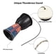 thumbnail image 4 of Thunder Drum Instrumento De Percusión De Tambor De Resorte Portátil De PVC De 4 Pulgadas Para Reuniones, Celebraciones, Actuaciones De Fiestas, 4 of 7