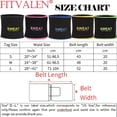 thumbnail image 2 of FITVALEN Sweat Waist Trimmer for Women Premium Tummy Control Girdle Neoprene Ab Belt Sauna Suit, 2 of 8