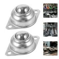 thumbnail image 5 of KAKOWELY Roues Pivotantes à Profil Bas 30 Pcs Roues Pivotantes à Profil Bas Roulement de Transfert à Billes Roulettes Pivotantes pour Meubles Roulements à Billes Universels Roulette à Billes pour Appareils de Cuisine Argent, 5 of 5