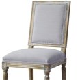 thumbnail image 5 of Baxton Studio Chaise d'Appoint Clairette Beige et Marron Clair, 5 of 5