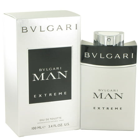Bvlgari Man Extreme Eau De Toilette Spray for Men Parfum perfume 3.4 oz / 100
