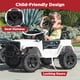 thumbnail image 5 of Ride On Truck Best Choice Products 12 V con control parental, color blanco, 5 of 7