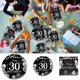 thumbnail image 1 of Vajilla de Cumpleaños, Platos de Papel Desechables Festivos, Servilletas y Vasos Resistentes, Fácil Limpieza, Ideal para Celebraciones, Fiestas de Cumpleaños., 1 of 7