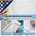 thumbnail image 2 of 10 Pieces Double Sides Strip DIY Craft Sticker DIY Craft Scrapbooking Self-adhesive Card Making Tapes Foam Strips Handicraft Accessory Home, 2 of 7