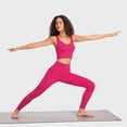 thumbnail image 2 of Mallas deportivas de cintura alta sin costuras para exteriores, para primavera y verano, para levantar la cadera, adelgazar el vientre, correr, fitness, yoga, 2 of 6