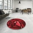 thumbnail image 3 of Ahgly Company Indoor Rectangle Patterned Tomato Sauce Red Area Rugs, 2' x 5', 3 of 6