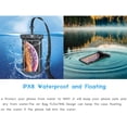 thumbnail image 2 of Waterproof Phone Pouch, [Floating] Tekcoo IPX8 Phone Pouch Dry Bag for Galaxy Note 8 9 10 20/S20 Ultra/S20+/A71/A11/A21/A20/A30/A51/A01/A10E & Reflective Armband, 2 of 7
