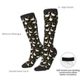 thumbnail image 4 of Yiaed funny Goose Print Great elasticity Adult Stockings Sports socks for Men and Women, 4 of 6