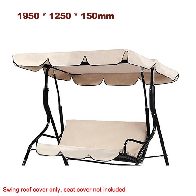 Auvent de Balançoire Supérieur d'Extérieur, Housse Imperméable, Pare-Soleil de Jardin, Ensemble de Housses pour Balançoire de Terrasse, Housse de Chaise Hamac, Sac