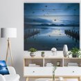 thumbnail image 3 of Design Art - Mer Bleu Foncé et Piliers, 3 of 5