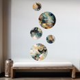thumbnail image 3 of Designart "Contemporary Abstract Artistry" Abstract Metal Wall Art Set of 5 Piece, 3 of 5