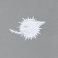 thumbnail image 4 of Men's Antigua Gray Miami Dolphins Daily Fused Full-Zip Jacket, 4 of 4