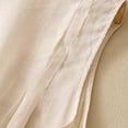 thumbnail image 6 of Tank Tops For Women Summer Cotton And Linen Embroidered Solid Color Vest Camisole Tops For Women, 6 of 7