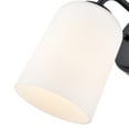 thumbnail image 7 of Millennium Lighting 214201 Laphia 10" Tall Bathroom Sconce - Black, 7 of 7