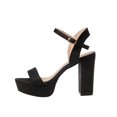 thumbnail image 4 of Zapatos de mujer Moda Color sólido Minimalista Sexy Superficie brillante Clásico Tacón grueso Sandalias de tacón alto Wmkox8yii hfjk3175, 4 of 9