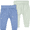 Blue/Green Kite, variant on Baby ComfySoft Pants, 2-Pack, Sizes Preemie-18 Months