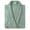 Sage, variant on 100% Premium Long-Staple Cotton Unisex Terry Bath Robe, 10 Colors Black / Small