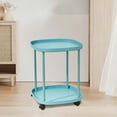 thumbnail image 6 of Tunhigl Small Shelves Mobile Bedside Side Table Tatami Tea Table Sofa Coffee Table Small Shelves Living Room Shelves, 6 of 6