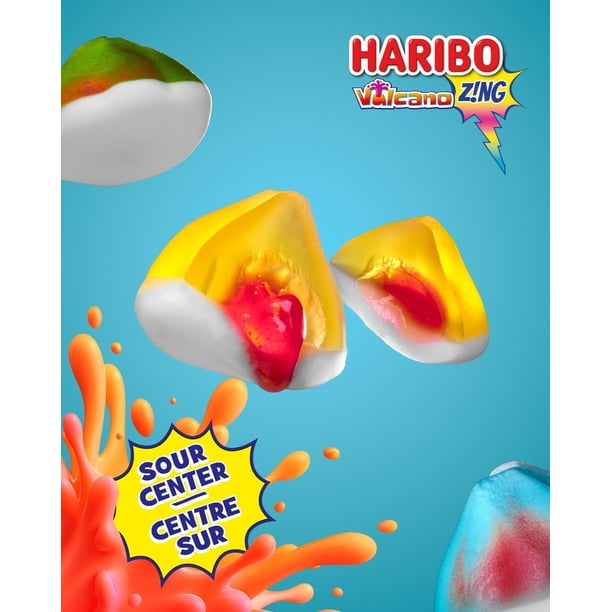 Haribo Z!NG Vulcano Gummy Candy, No Artificial Colours - Walmart.ca
