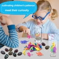 thumbnail image 4 of De Huevos De Dinosaurio, Juguetes De Huevo De Dinosaurio Para Niños, Juegos De Ciencia Para Niños Y Niñas 60 Piezas Yuarrent FN007116-02, 4 of 6