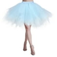thumbnail image 3 of EHRWE Women's Skirt Women Dance Party Skirt Holiday Party Tutu Ballet Skirts Festival Party Skirt, 3 of 3