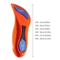 thumbnail image 3 of Sports Insoles Shock Absorption Breathable Running Insoles For Feet Orthopedic, 3 of 13
