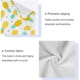 thumbnail image 3 of Coolnut 3 PCS Towel Fresh Cartoon Pineapple Cotton Bath Towel Set (1 Bath Towel, 1 Hand Towel, 1 Washcloth) for Bathroom, Super Soft and Quick Dry Towels, 3 of 6