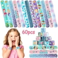 thumbnail image 1 of 60 Pcs Bracelets à Claquer Imprimés Sirène pour Fête, 1 of 10