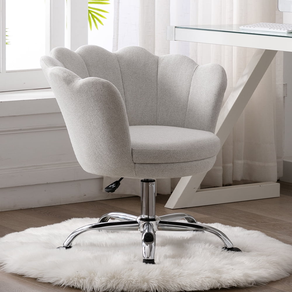 YOFE Office Chair, Swivel Shell Vanity Chair with Adjustable Height
