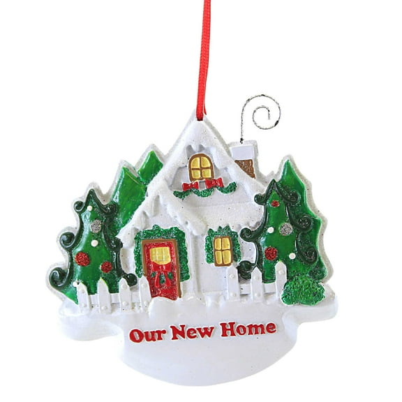 Holiday Ornament Our New/First Home Polyresin Christmas D2239 New