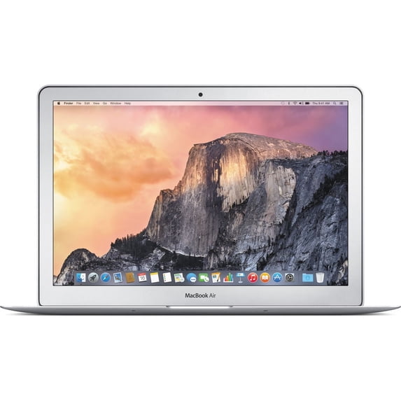 Pre-Owned Apple MacBook Air 13.3-inch Laptop 2015 MJVG2LL/A, 1.6GHz Intel Core i5, 4GB RAM, MacOS, 256GB SSD, Grade B - Silver