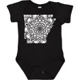 thumbnail image 3 of Inktastic Arkansas Silhouette Mandala Boys or Girls Baby Bodysuit, 3 of 5