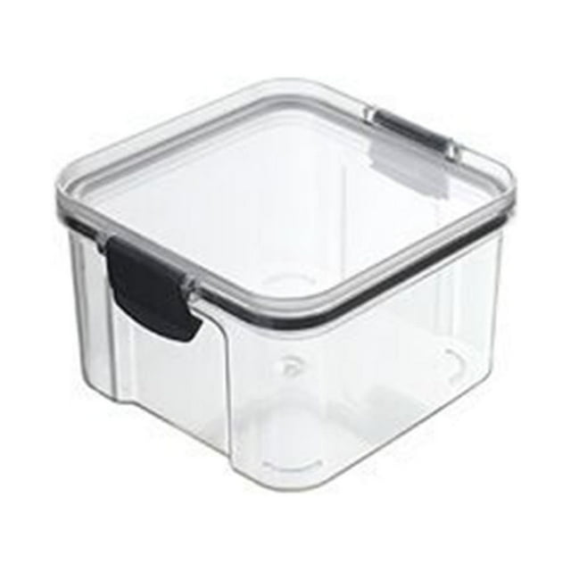 BINGLI Clearance! Grains and Cereals Kitchen Storage with Lids Small Jar Box Snacks Tea Storage Jar Plastic Container for Kitchen Pantry Organization