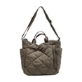 thumbnail image 2 of EGNMCR Organization and Storage, Storage Bins, Storage Containers Commute Large Capacity Tote Bag Student Class Shoulder Bag Padded Crossbody Bag Soft Handheld Cloth Bag For Women Storage ba, 2 of 6