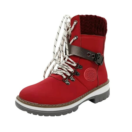 

Fashion Boots For Women Ladies Snow Boots Durable Outdoor Keep Warm Winter Zipper Boots Warm Boots