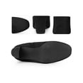 thumbnail image 2 of BLISSFUL STEP Square Toe  Block Heel Ankle Boots for Women Black 5.5, 2 of 6