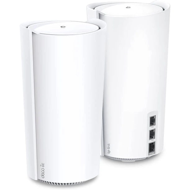 Sistema WiFi en malla TP-Link Deco AXE11000 Tri-Band 6E, paquete de 2