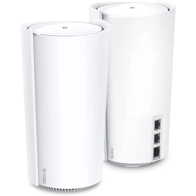 Sistema WiFi en malla TP-Link Deco AXE11000 Tri-Band 6E, paquete de 2