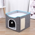 thumbnail image 2 of Hearth & Gear Cat Beds For Indoor Cats Large Cat For Pet Cat With Hanging And Scratch Pad Foldable Cat Protective Film Door Dog Accessory Dog Leash Rain Cover Dog Bike Bike Rack Dog Assistance Dog, 2 of 6