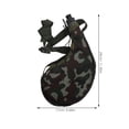 thumbnail image 2 of KONTONTY Camouflage Canteen Pouch with Strap for Outdoor Use Durable Plastic PE Cloth Material Large Capacity, 2 of 6