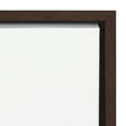 thumbnail image 3 of Kate and Laurel Sylvie Lush Green Forest on a Foggy Day Framed Canvas Wall Art by The Creative Bunch Studio, 28x38 Brown, Charming Decorative Forest Art for Wall, 3 of 8