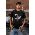 thumbnail image 4 of Halloween Bat Out of Hell Spooky Men's Graphic T Shirt Tees Brisco Brands S, 4 of 4